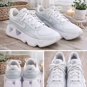 Nike Ryz  Women's white and grey  gym running shoes  10